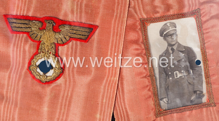 Adolf Hitler - persönliche Kranzschleife als Führer der NSDAP Bild 2