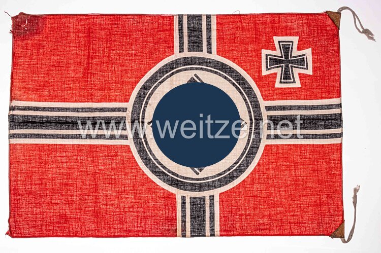 Kriegsmarine kleine Reichskriegsflagge für die U-Boot Waffe Bild 2