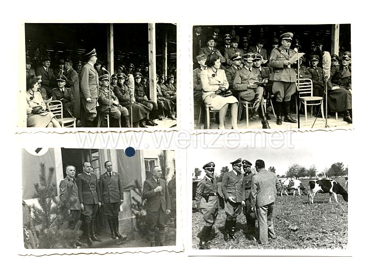 III. Reich Fotos, Dr. Hans Frank, Helmut Körner und Dr. Karl Lasch