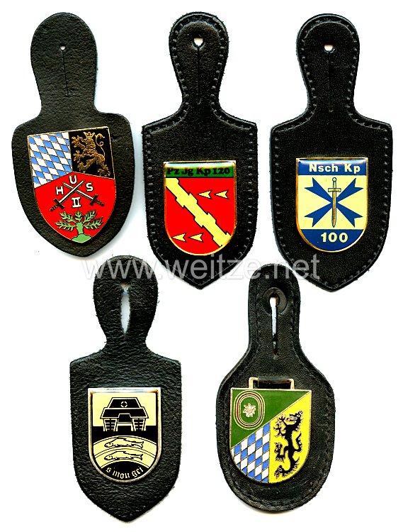 Perforate Association Hassy Bundesrepublik Deutschland ( BRD ) Bundeswehr verschiedene  Verbandsabzeichen - 荣誉、勋章& 奖章- BRD - 军事物品