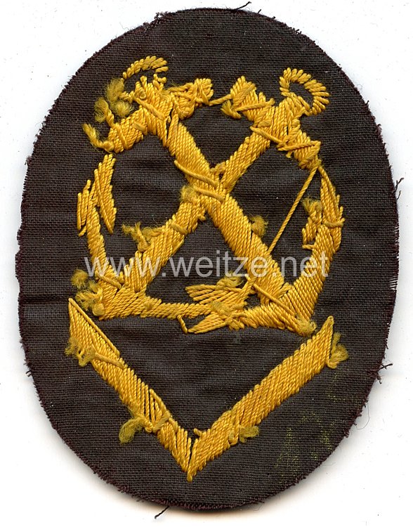 Reichsmarine / Kriegsmarine Ärmelabzeichen für einen Obersteuermannsmaat Bild 2