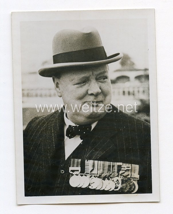 England 2. Weltkrieg Pressefoto: Winston Churchill