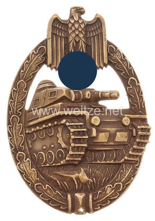 Panzerkampfabzeichen in Bronze - Wurster - light weight chaos grass