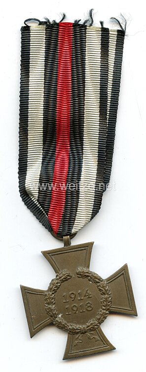 Ehrenkreuz für Kriegsteilnehmer 1914-18 - " C.P. "
