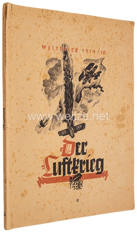 Der Weltkrieg 1914/18 : Der Luftkrieg II L - Zigaretten Sammelbilderalbum