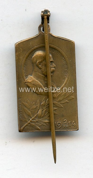Österreich / K.u.K. Monarchie 1. Weltkrieg Medaille "Militantium Necessitatibus 2. XII. 1914" Bild 2