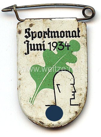 III. Reich - Sportmonat Juni 1934