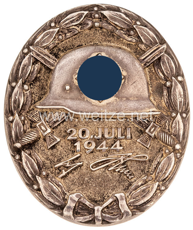 Verwundetenabzeichen "20. Juli 1944" in Silber