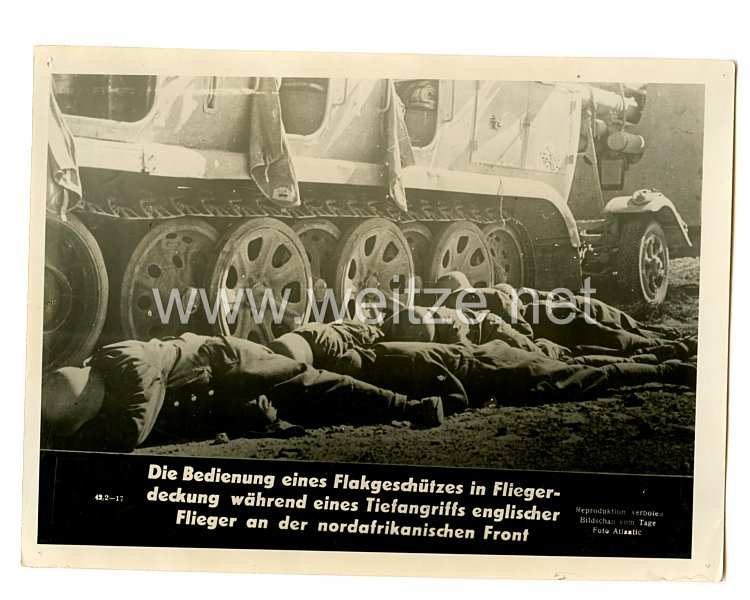 III. Reich Aushangsfoto der Deutschen Wochenschau: 