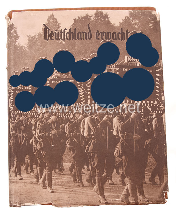 III. Reich - Deutschland erwacht - Werden, Kampf und Sieg der NSDAP - Zigaretten Sammelbilderalbum ( Röhm-Ausgabe ) abgeändert auf Viktor Lutze