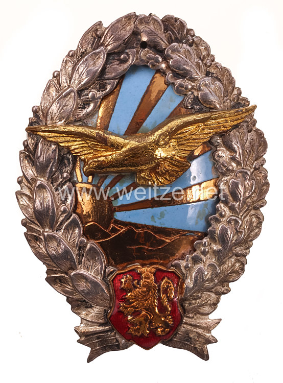 Bulgarien 2. Weltkrieg Flugzeugführerabzeichen Ausführung ab 1944