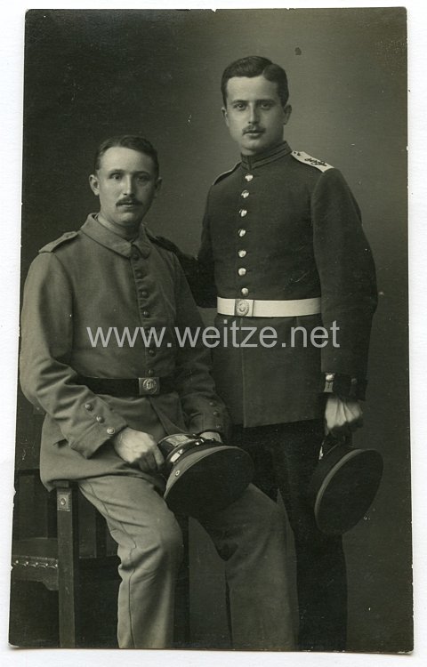 Portraitfoto Erster Weltkrieg: Artillerist der Fußartillerie-Schiesschule in Jüterbog