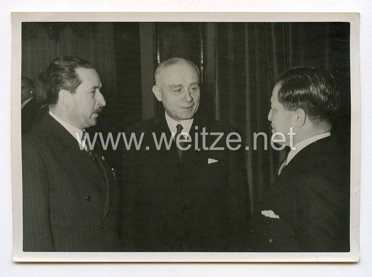 III. Reich Pressefoto. Am Jahrestag des Beitritts Ungarns zum Dreimächtepakt. 21.11.1941.