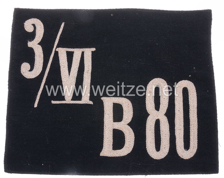 III. Reich Fahnenspiegel /VI B 80