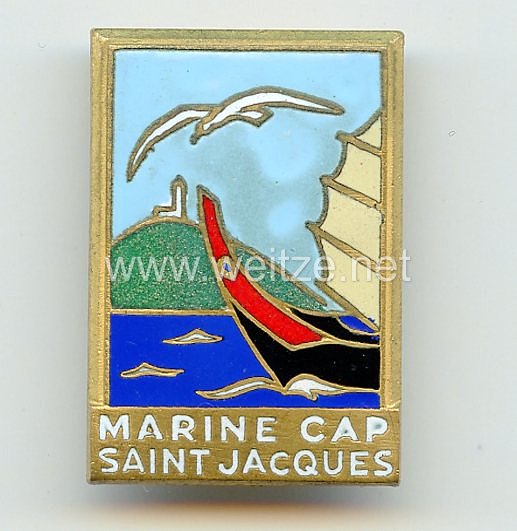 Frankreich Indochina Marine-Abzeichen "Marine Cap Saint Jacques" 