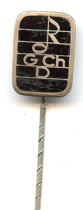 Reichsverband der Gemischten Chöre Deutschlands ( RGChD ) - Mitgliedsabzeichen