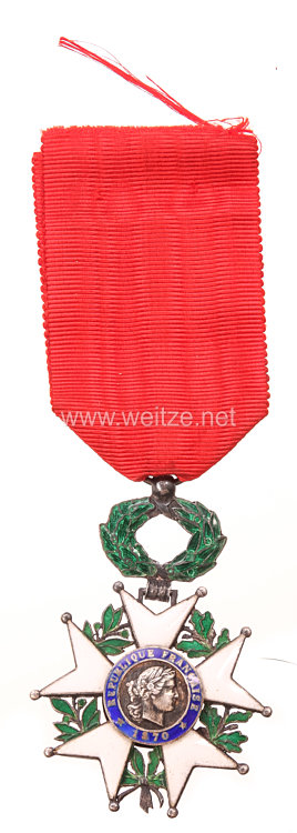 Frankreich Orden der Ehrenlegion - Modell der III. Republik - Ritterkreuz 
