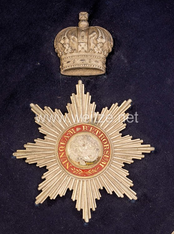 Königreich Hannover Schabracke (Satteldecke) für Offiziere im Garde-Husaren-Regiment Bild 2