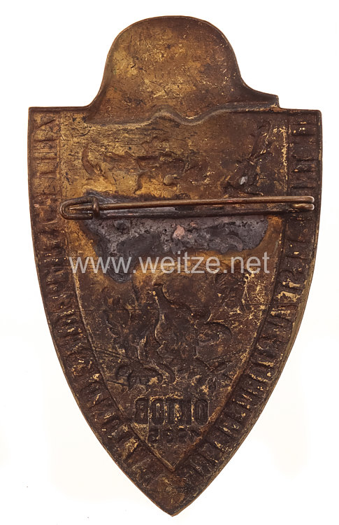Österreich 1. Republik Heimwehr großes Teilnhemerabzeichen "In Treue zu Starrhemberg H.W. Landesaufmarsch Linz 1935" Bild 2