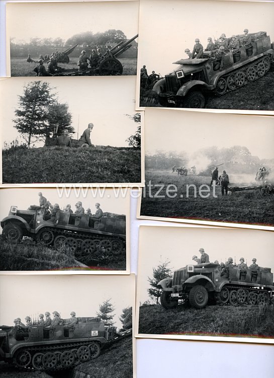 Wehrmacht Heer Fotos, Übung mit einem Sonderkraftfahrzeug