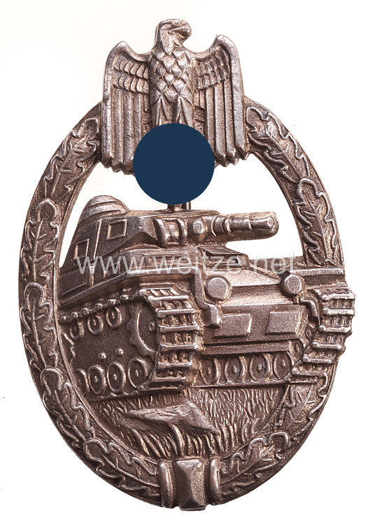 Panzerkampfabzeichen in Silber - Wurster