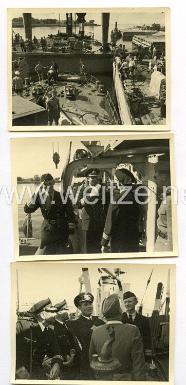 Kriegsmarine Fotokonvolut, Aufnahmen eines Marinesoldaten in Le Harve