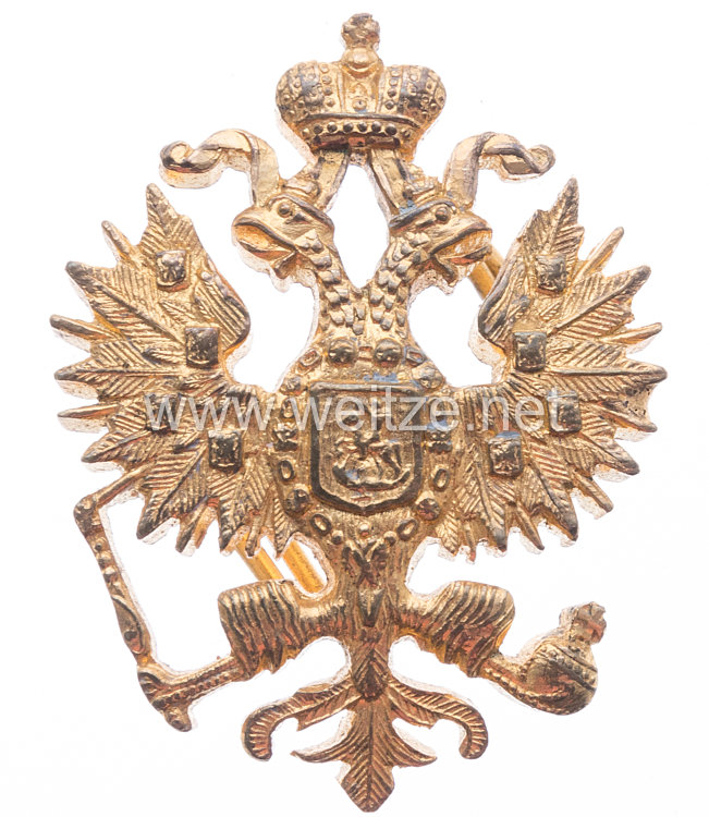 Zaristisches Rußland großer Adler für die Pelzmütze für Offiziere