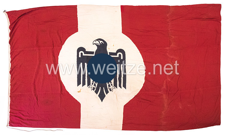 III. Reich Große Fahne des NSRL ( Nationalsozialistischer Reichsbund für Leibesübungen )
