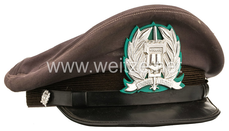 Republic of Vietnam 1955 - 1975: National Police Visor hat for Enlisted Policemen "Cảnh Sát Quốc Gia"