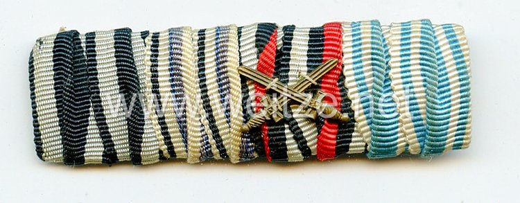 Bandspange eines bayerischen Veteranen des 1. Weltkriegs 