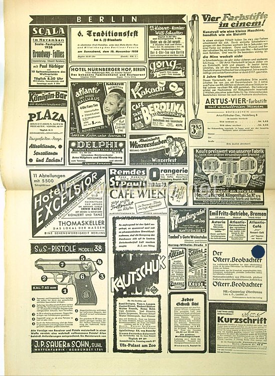 Das Schwarze Korps - Zeitung der Schutzstaffel der NSDAP : 4. Jahrgang 46. Folge, 17. November 1938 Bild 2