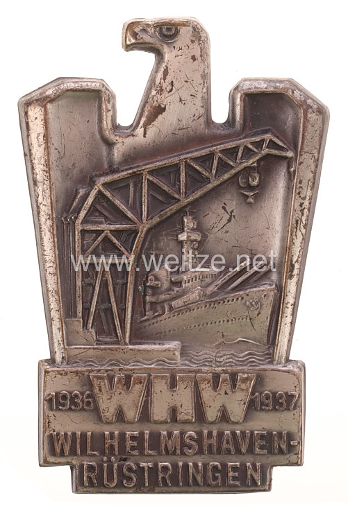 III. Reich - 1936 WHW 1937 Wilhelmshaven-Rüstringen