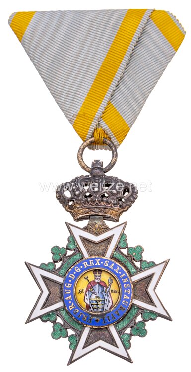 Sachsen Königreich Militär St. Heinrichs-Orden Ritterkreuz
