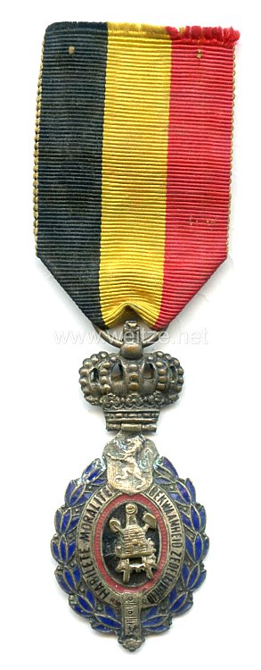 Belgien Medaille Decoration pour les Ouvriers et Artisans Type III 1863