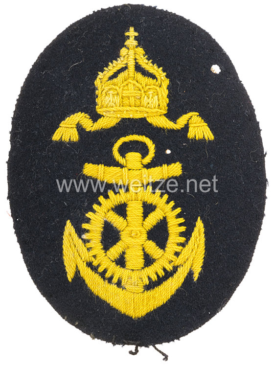Kaiserliche Marine Ärmelabzeichen für einen Obermaschinistenmaat