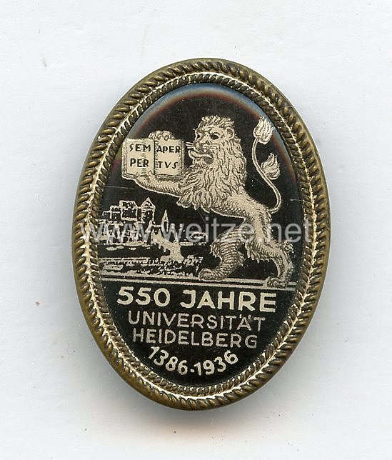 III. Reich - 50 Jahre Universätit Heidelberg 1936