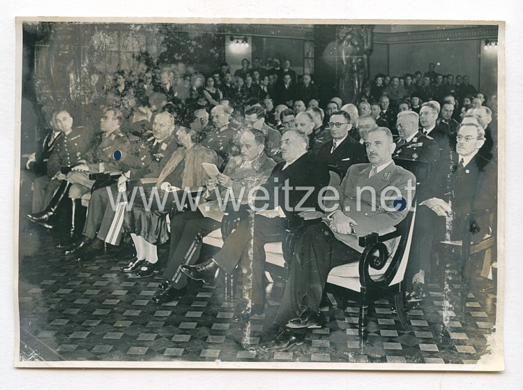 3. Reich Pressefoto: Zur Feier des 470-jährigen Bestehens der Münchener Ludwig-Maximilian-Universität 13.1.1943
