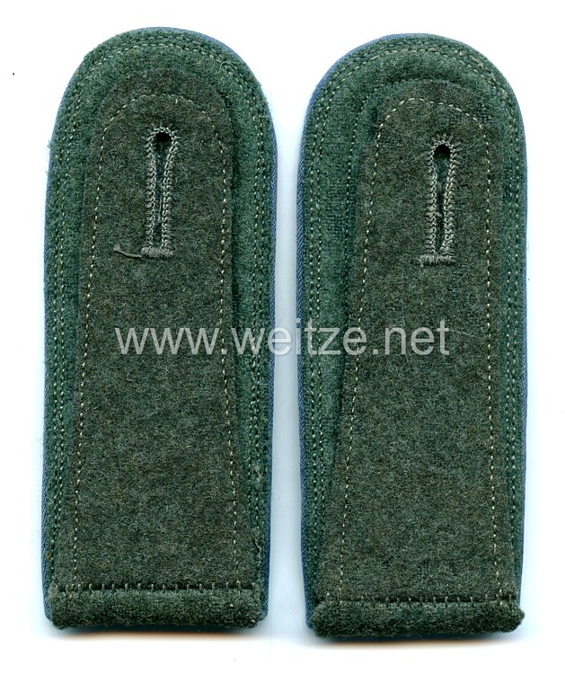 Wehrmacht Paar Schulterstücke für einen Feldwebel der Kraftfahr Abteilung 3 Bild 2