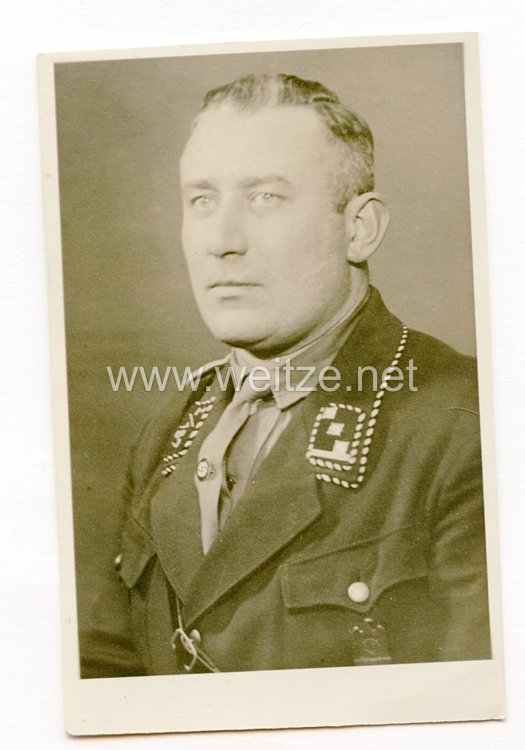 Allgemeine-SS Foto eines Obersturmführers