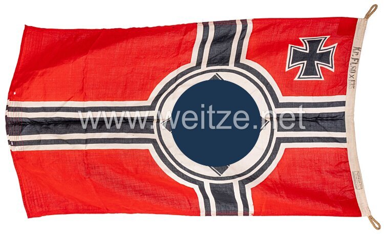 Kriegsmarine Reichskriegsflagge für ein Schnellboot etc. Bild 2