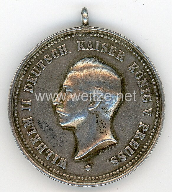 Preussen Medaille "Königspreis - Schiessen des Garde Jäger Bataillons"