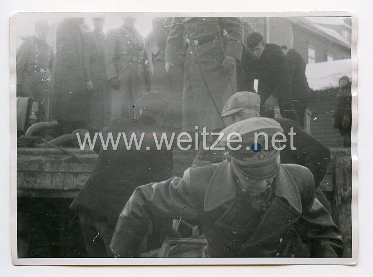 3. Reich Pressefoto: Diplomat geht an Bord 13.03.1941