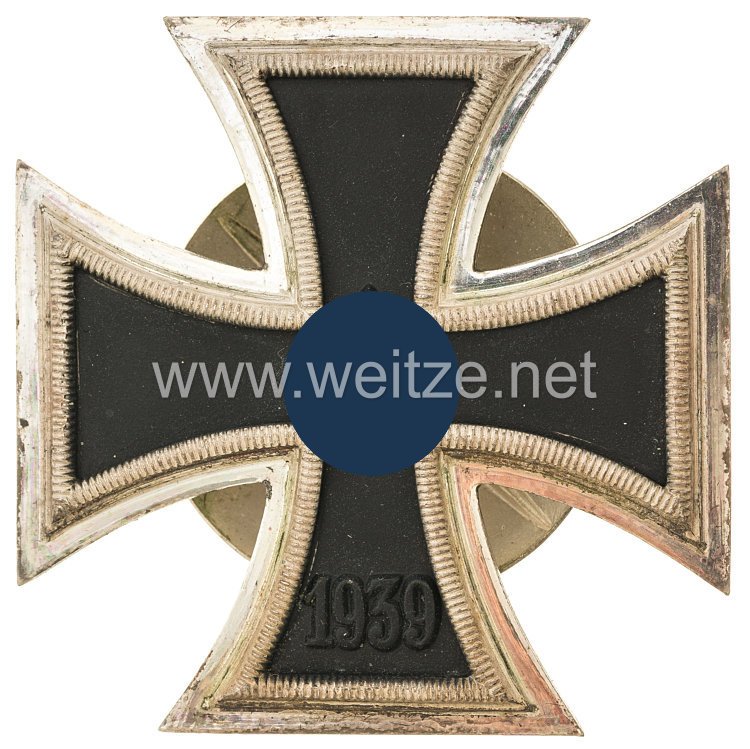 Eisernes Kreuz 1939 1. Klasse an Schraubscheibe - Steinhauer & Lück