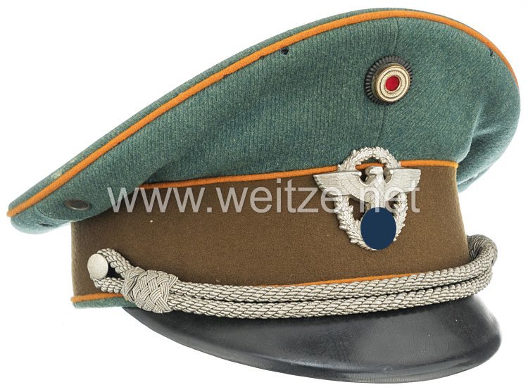 Polizei III. Reich Schirmmütze für Offiziere der Gendarmerie