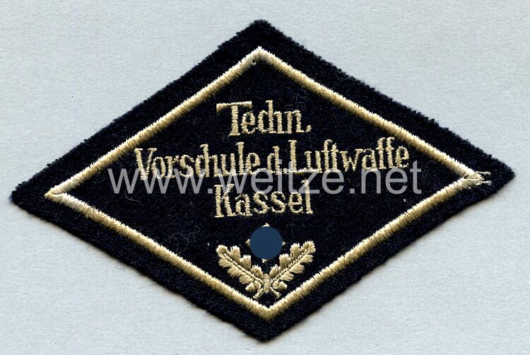Flieger-HJ Ärmelraute "Techn. Vorschule d. Luftwaffe Kassel"