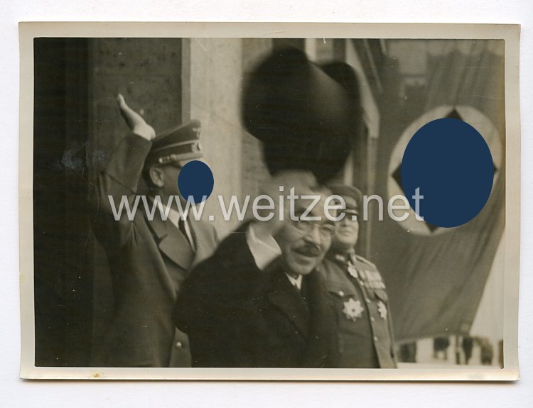 III. Reich Pressefoto. Der Führer empfing den Japanischen Außenminister Matsuoka. 28.3.1941.