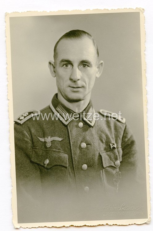 Wehrmacht Portraitfoto, Feldwebel eines Lehrregiments