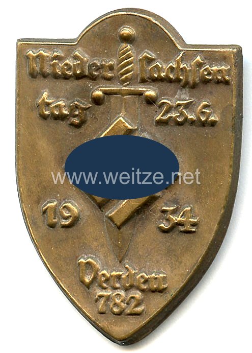 III. Reich - Niedersachsentag 23.6.1934 Verden 782