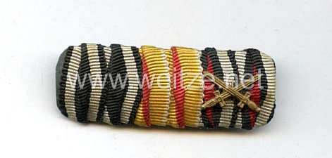 Bandspange eines badischen Veteranen des 1. Weltkriegs 