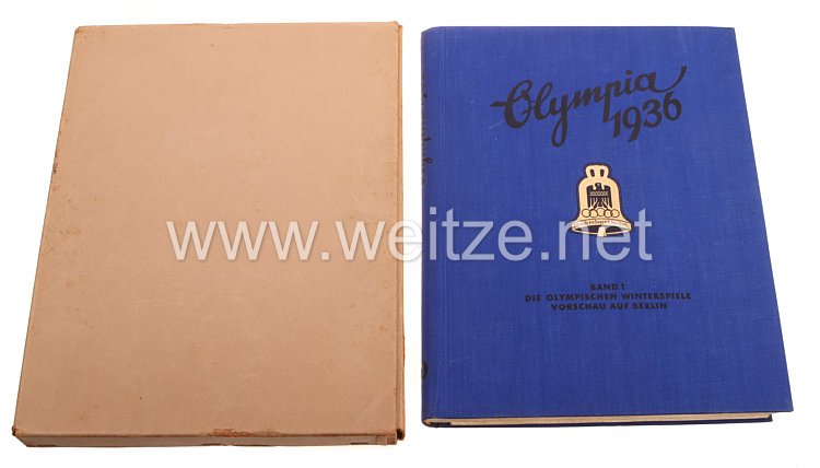 XI. Olympischen Spiele 1936 Berlin - Zigaretten Sammelbilderalbum Olympia 1936 Band 1
